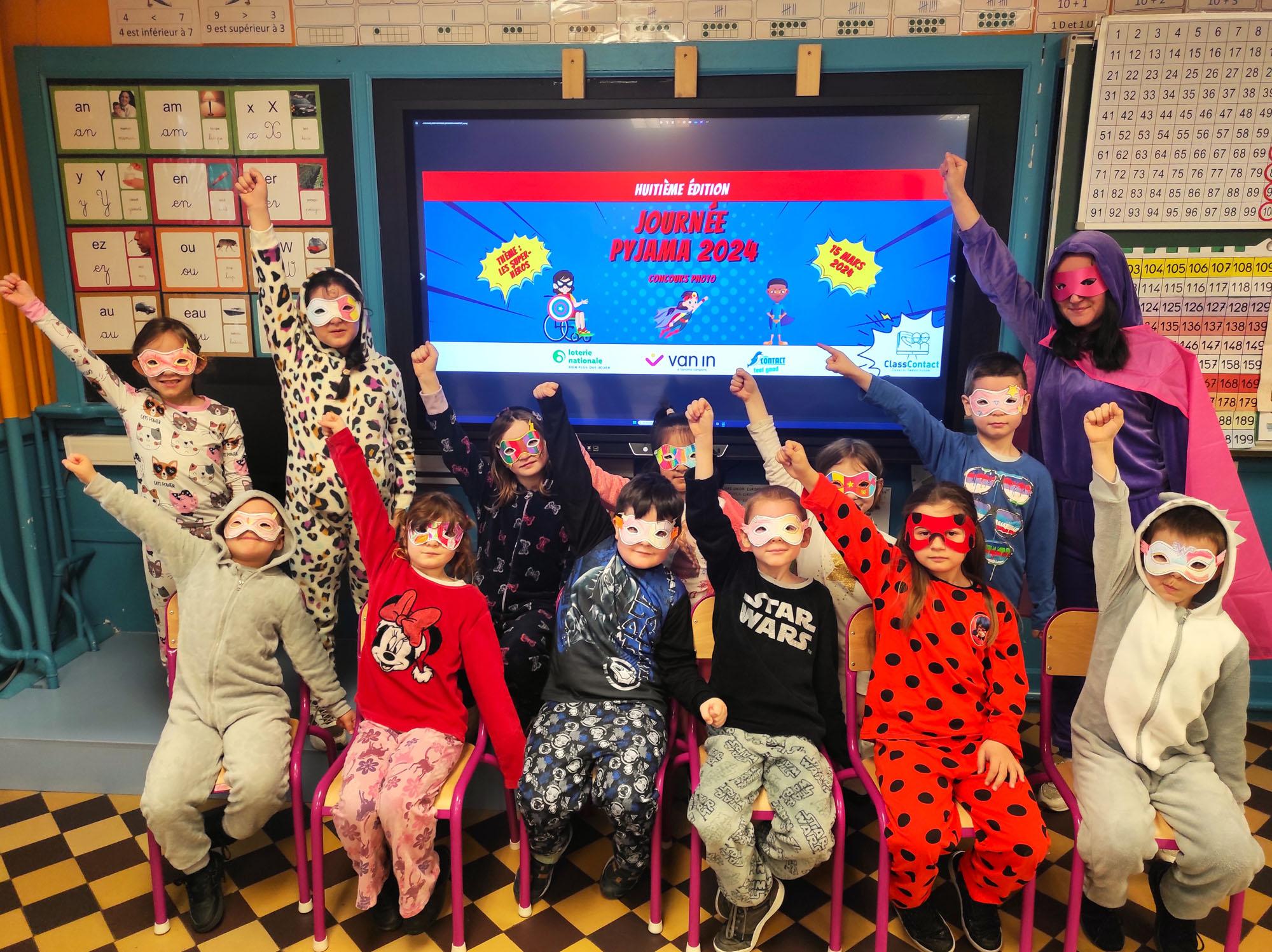 Journée pyjama ClassContact La journée pyjama ClassContact veut sensibiliser à la déscolarisation des enfants malades.