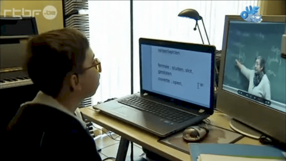 Reportage RTBF qui explique comment ClassContact soutient les enfants malades