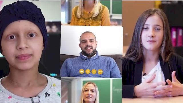 Vidéo expliquant comment ClassContact soutient les enfants malades